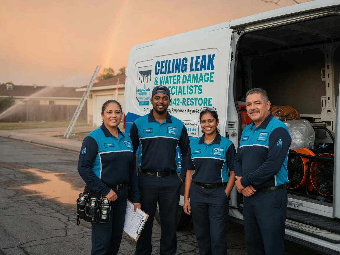 Ceiling Leak Cleanup company in Nashoba, OK