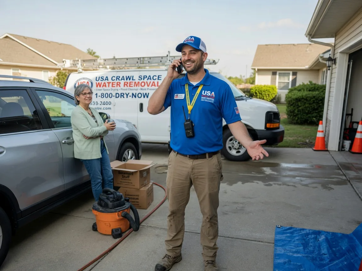Crawl Space Water Removal Nashoba, OK FAQs
